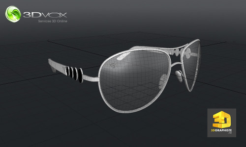 creation de lunettes en 3d