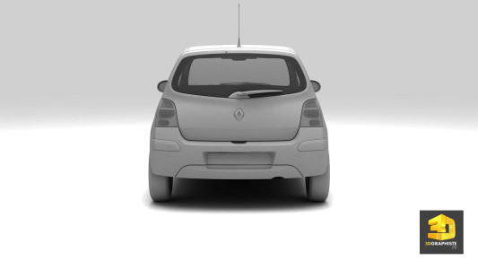 Modélisation de voitures en 3D - Renault Twingo