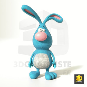 personnage cartoon lapin