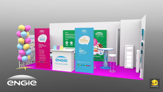 stand engie 18m2
