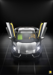 modèle 3D voiture Lamborghini Aventador