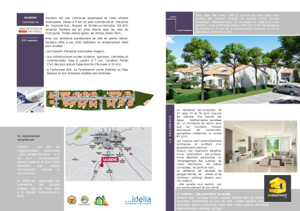 brochure - résidence Idelia-Saubens