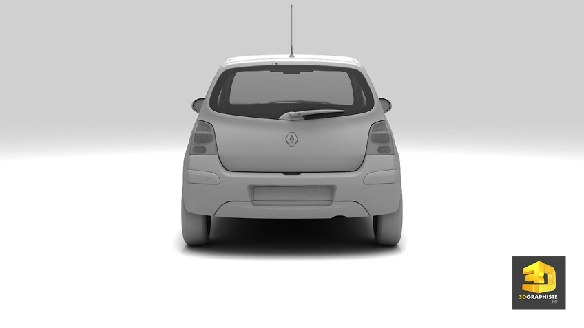 modelisation de voitures en 3d - Renault Twingo