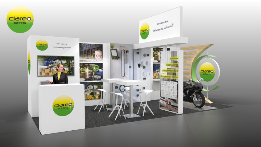 concepteur de stand freelance Clareo
