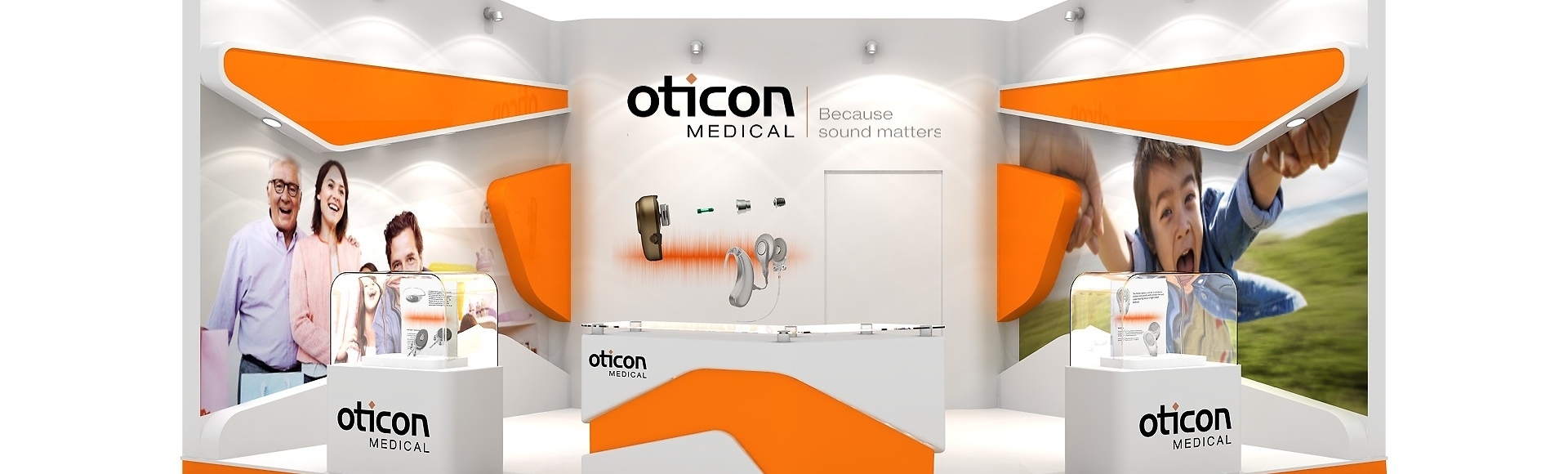 stand Oticon Medical - booth