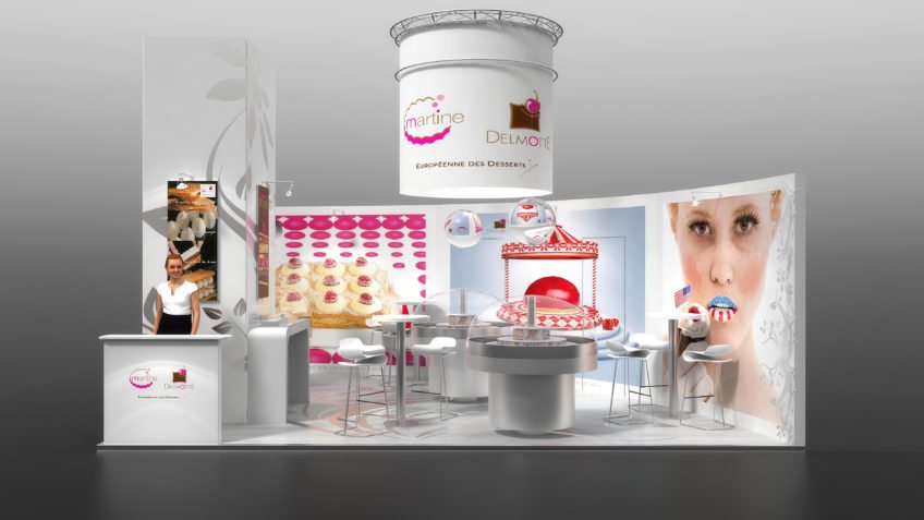 Stand patisseries Martine Delmotte
