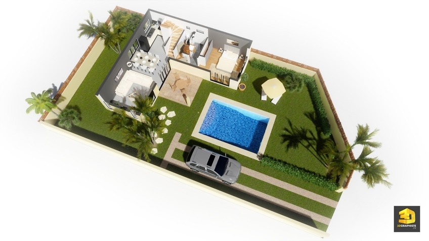 plan de vente maison - villas gabriel