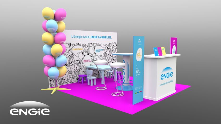 stand Engie 9m2