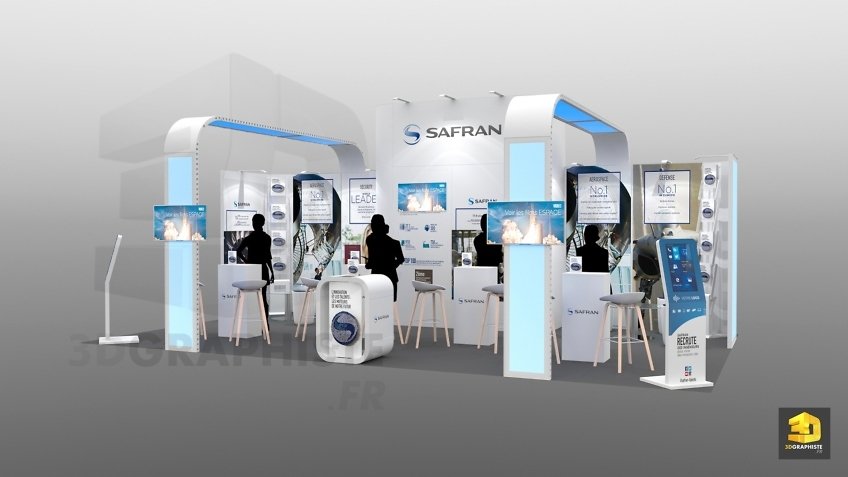 concepteur de stand Safran