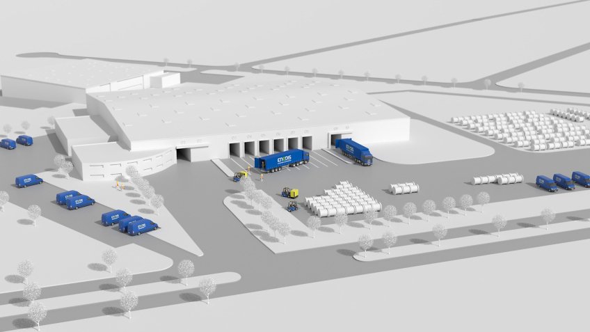 vue globale - site enedis - infographie 3d