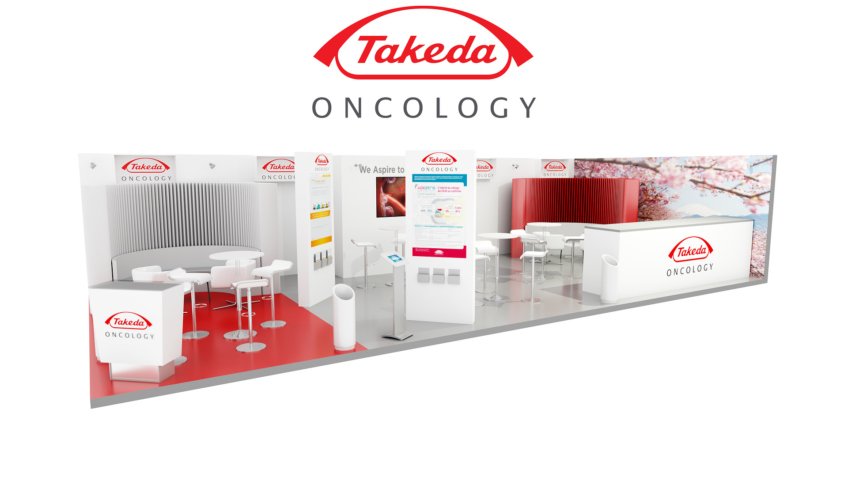 stand laboratoire pharmaceutique takeda designer