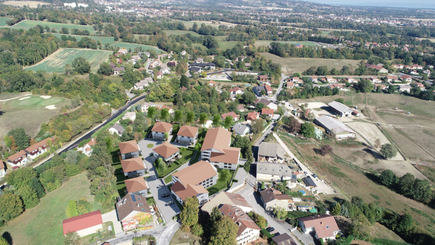 freelance 3d immobilier grenoble - integration photo drone